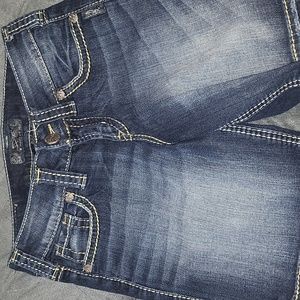 SILVER | Women’s Suki Denim Jean Shorts | Size 24